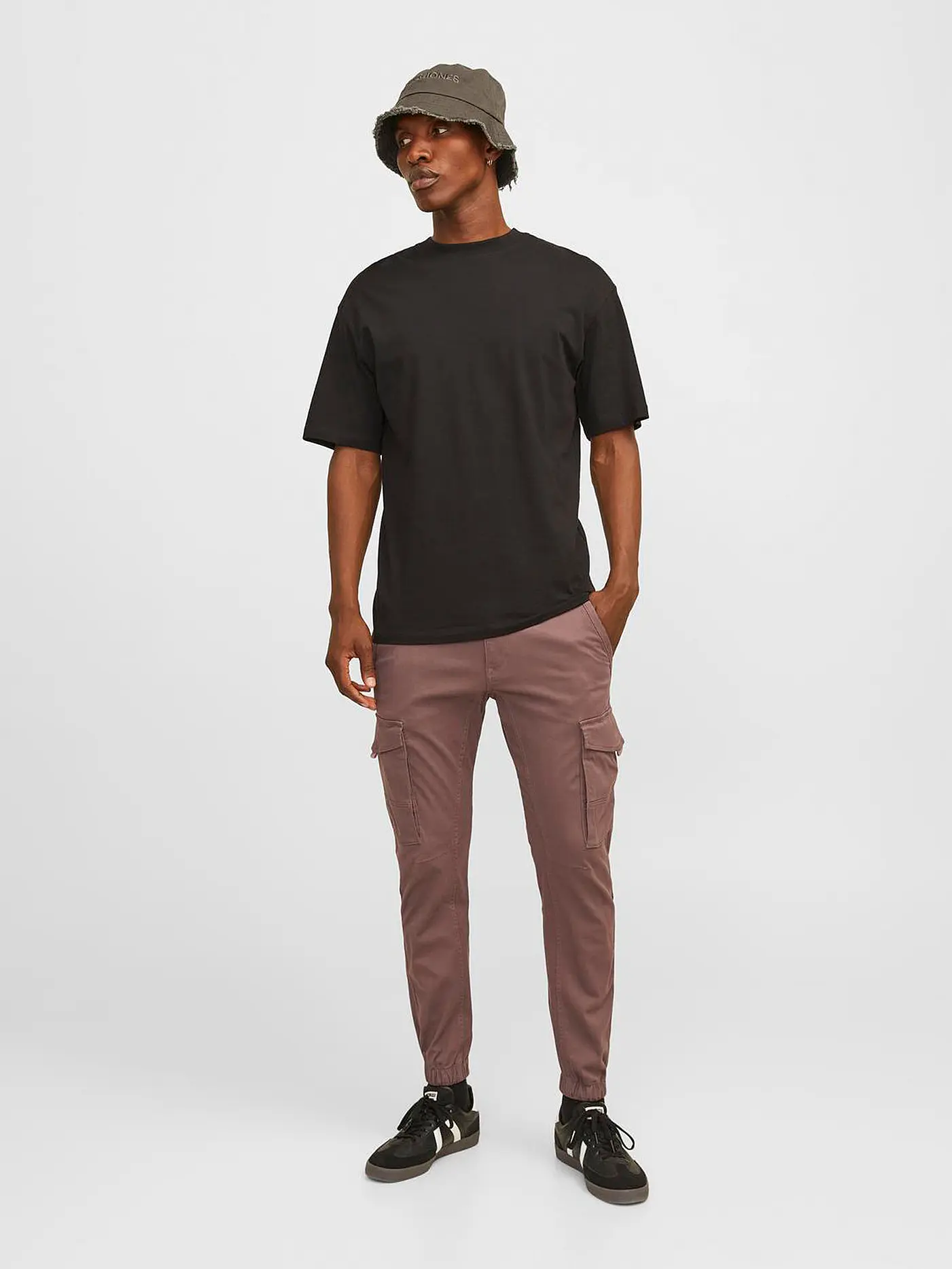 JACK & JONES | Cargohose JPSTPAUL JJFLAKE | beere